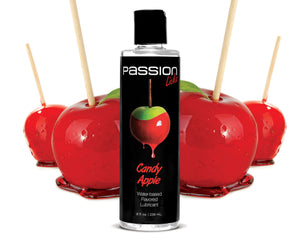 Passion Licks Candy Apple Water Based Flavored Lubricant - 8 Fl Oz / 236 ml