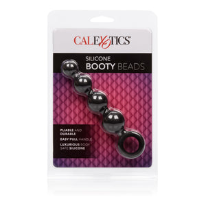 Silicone Booty Beads - Black