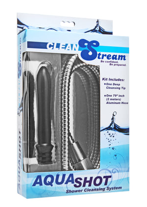 Clean Stream Aqua Shot Shower Enema Cleansing  System