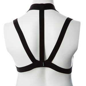 Gender Fluid Majesty Harness - Large-Xxl - Black