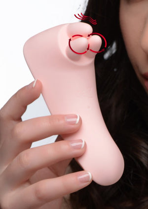 Vibrassage Fondle Vibrating Clit Massager - Pink