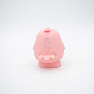 Kawaii Kiss Clit Flicker and Air Pulse Stimulator  - Pink