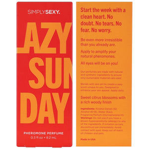 Simply Sexy Pheromone Perfume Lazy Sunday 0.3 Oz