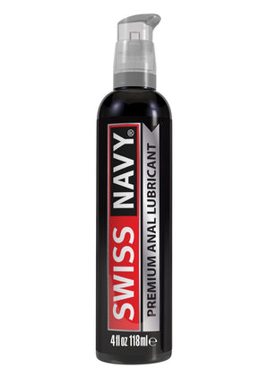 Swiss Navy Premium Silicone Anal Lubricant - 4 Oz.