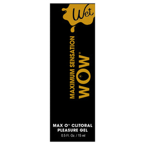 Wet Maximum Sensation Wow Clitoral Arousal Gel - 0.5 Fl. Oz.