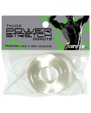 Thick Power Stretch Donuts - Clear