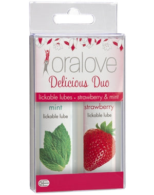 Oral Love Dynamic Duo - Strawberry and Mint