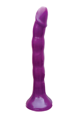 Wet Dreams Skinny Me Strap-on - Purple