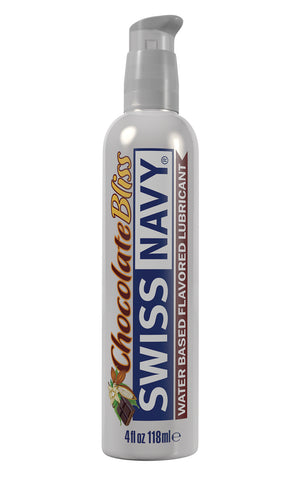 Swiss Navy Flavors Lubricant - Chocolate Bliss  4  Fl. Oz.