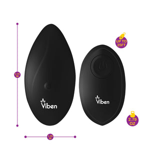 Racy Remote Panty Vibe - Black
