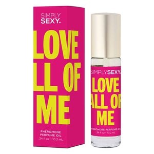 Simply Sexy Pheromone Perfume Oil Love All of Me Roll on .34 Oz