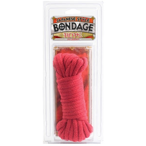 Bondage Rope - Cotton - Japanese Style - Black/Purple/Red