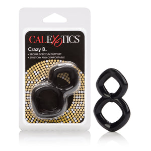 Crazy 8 Ring - Black/Red