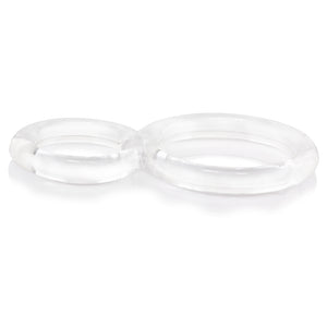 Ofinity Double Ring - Clear