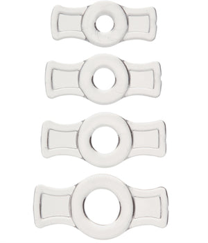 Titanmen Tools Cock Ring Set - Clear