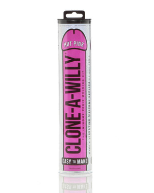 Clone-a-Willy Kit - Dark Skin Tone/Hot Pink/Light Skin Tone/Neon Pink