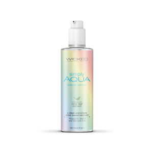 Simply Aqua Water Based Lubricant - 4 Fl. Oz. -  Special Edition