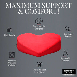 Love Pillow Heart Pillow - Red