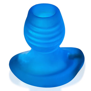 Glow Hole 1 Butt Plug - Small - Blue Morph