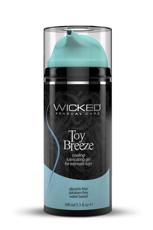 Toy Breeze Cooling Lubricating Gel for Intimate  Toys - 3.3 Fl. Oz.