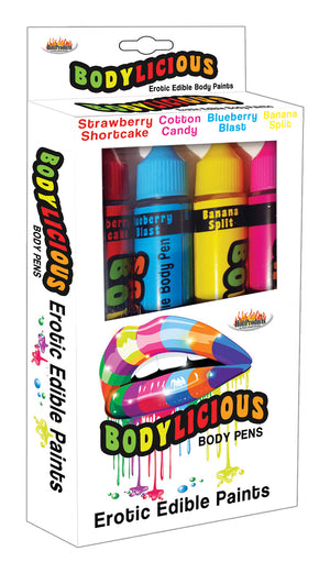 Bodylicious Edible Body Pens - 4pk. - Assorted  Flavors