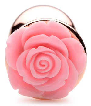 Pink Rose Gold Anal Plug - Large