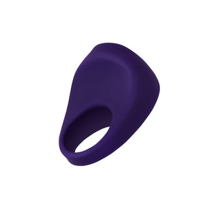 Driver Rechargeable Vibrating C-Ring - Black/Purple