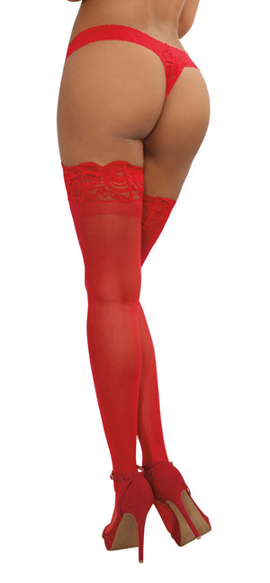 Thigh High - One Size - Red