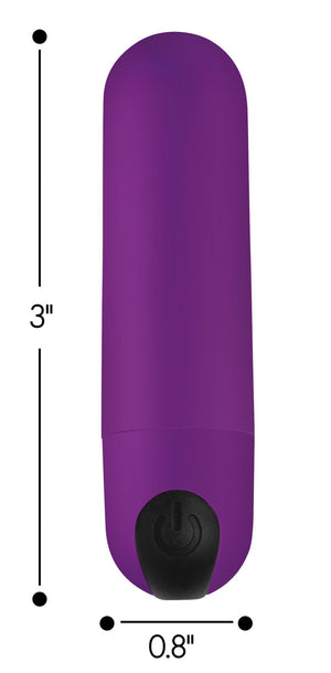 Bang Vibrating Bullet With Remote Control - Black