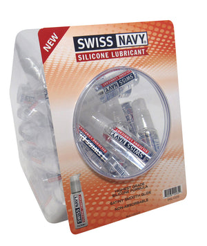 Swiss Navy Silicone 1oz Fishbowl 50ct