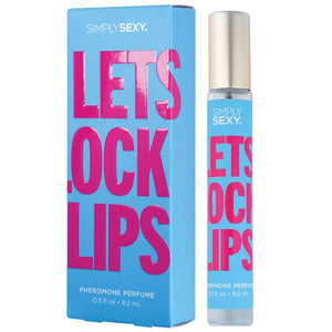 Simply Sexy Pheromone Perfume Lets Lock Lips 0.3  Oz