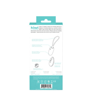 Kiwi Rechargeable Insertable Bullet - Tease Me Turquoise