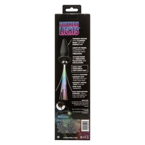 Southern Lights - Vibrating Light Up Anal Probe -  Black