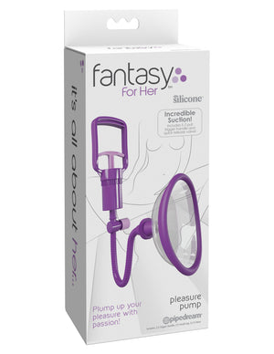 Fantasy for Her Manual Pleasure Pump - Purple