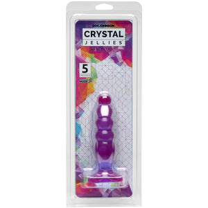 Crystal Jellies Anal Delight - Purple/Pink/Clear