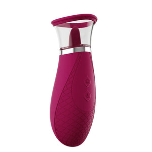 Scioness - Sucking and Licking Clitoral Stimulator - Wine Purple