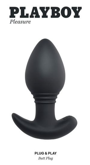 Playboy Pleasure - Plug and Play - Butt Plug - Black