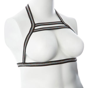 Gender Fluid Silver Lining Harness - Large/xxlarge - Multi-Color