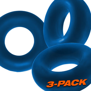 Fat Willy 3-Pack Jumbo C-Rings - Black