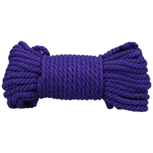 Merci - Bind and Tie - 6mm Hemp Bondage Rope - 50 Feet - Violet