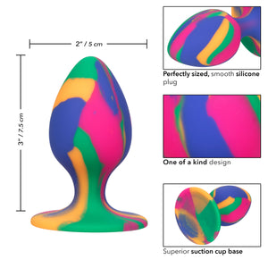 Cheeky Medium Tie-Dye Plug/Swirl