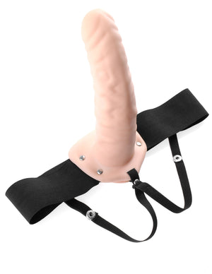 Fetish Fantasy Series 8 Inch Hollow Strap-on -  Flesh