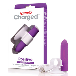 Charged Positive Rechargeable Vibe - Grape