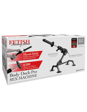 Fetish Fantasy Series Body Dock Sex Machine Black