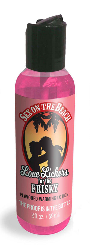 Love Lickers Massage Oil - Sex on the Beach - 1.76 Fl. Oz.