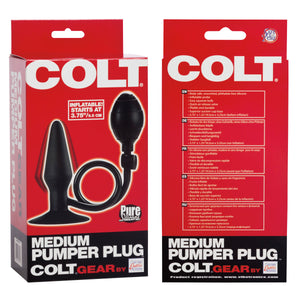 Colt Medium Pumper Plug - Black