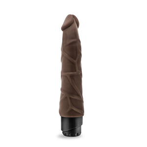 Dr. Skin - Cock Vibe - 9 inch - Beige/Chocolate