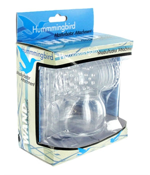 Hummmingbird Masturbator Attachment - Clear