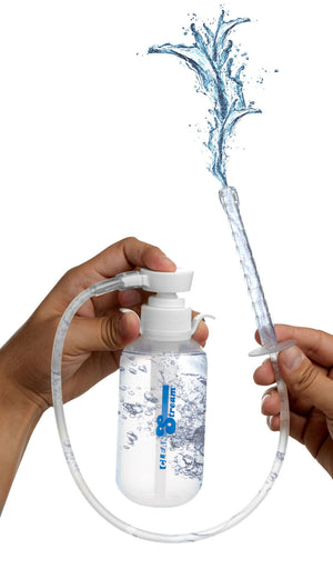 Pump Action Enema Bottle With Nozzle