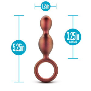 Anal Adventures Matrix - Duo Loop Plug - Copper